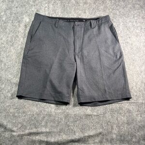 Pebble Beach Mens Dark Gray 9 in Inseam Golf‎ Shorts Size 38
